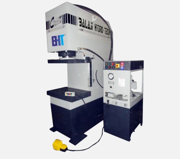 C Frame Hydraulic Press | Open Access Single Column Design 5-200 Ton for Tool Repair, Assembly, Straightening & Small Part Production